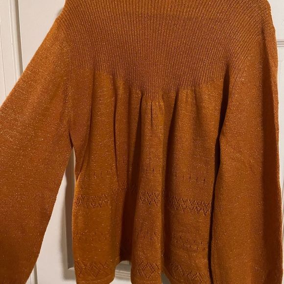 Lauren Conrad Sparkle Mock Neck Sweater Sz XXL - Picture 10 of 12